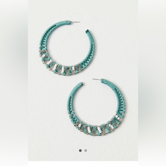 Free People Clarita Hoop Earrings - Picture 2 of 3